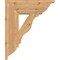 Ekena Millwork Funston Traditional Smooth Bracket, Western Red Cedar, 5 1/2"W x 20"D x 24"H BKT06X20X24FST01SWR - alternate 2